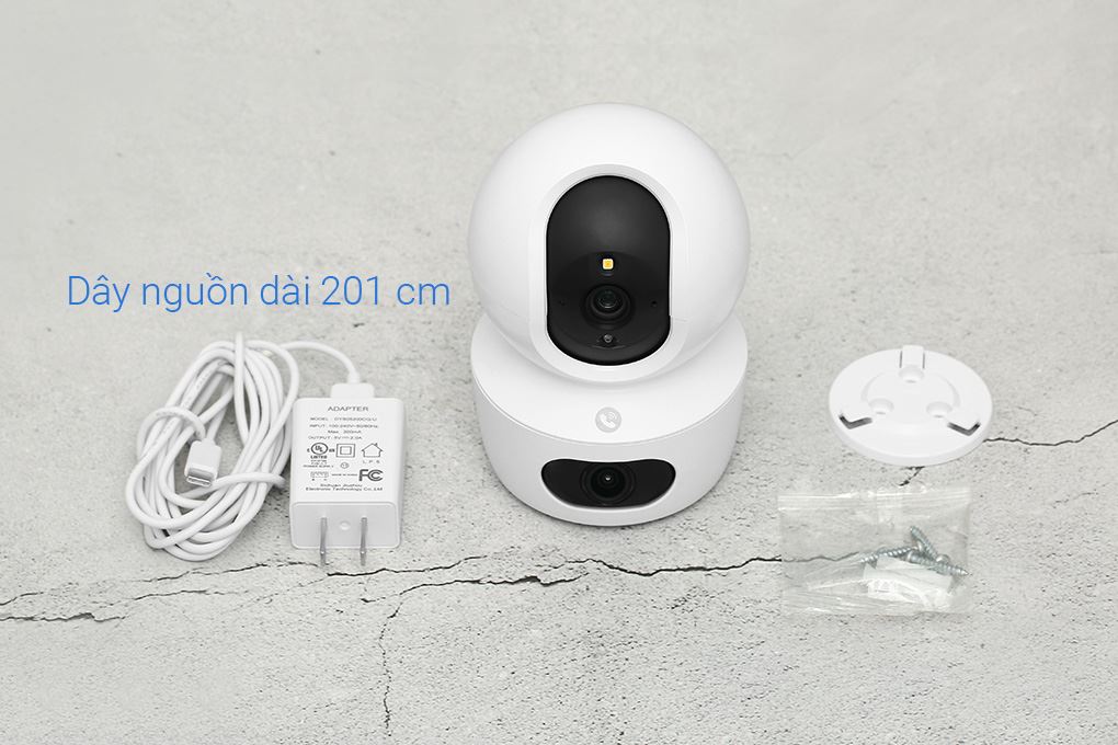 Camera IP 360 Độ EZVIZ TY7 Dual Màu Trắng