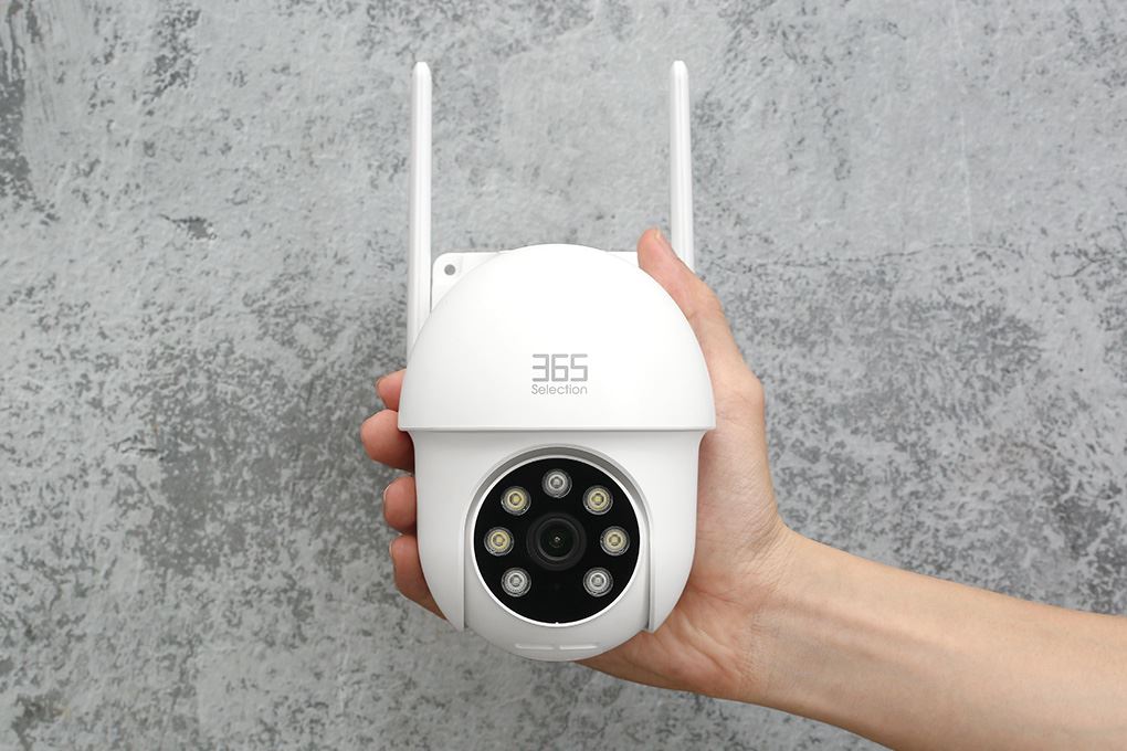 Camera IP Ngoài Trời 360 Độ 365 Selection OC1 Màu Trắng