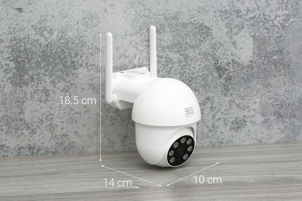 Camera IP Ngoài Trời 360 Độ 365 Selection OC1 Màu Trắng