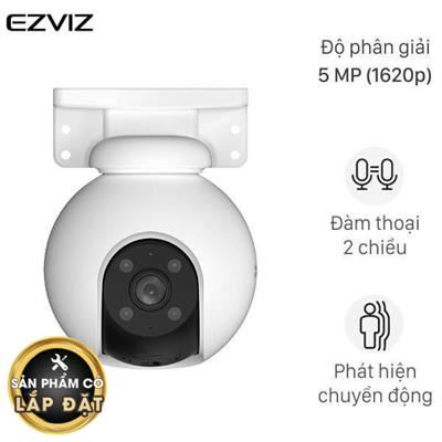 Camera IP Ngoài Trời 360 Độ 5MP Ezviz H8