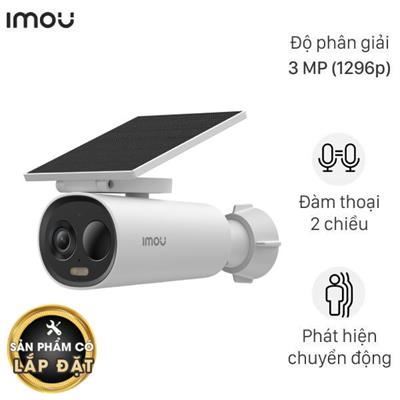 Camera IP Ngoài Trời 3MP IMOU Cell 3C Năng Lượng Mặt Trời IPC-K9DCP-3T0WE-V2