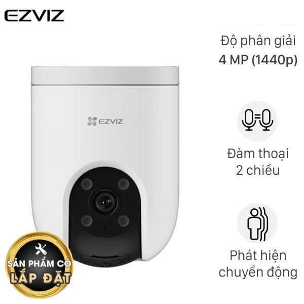 Camera IP Ngoài Trời 360 độ 4MP EZVIZ H8C Pro Trắng