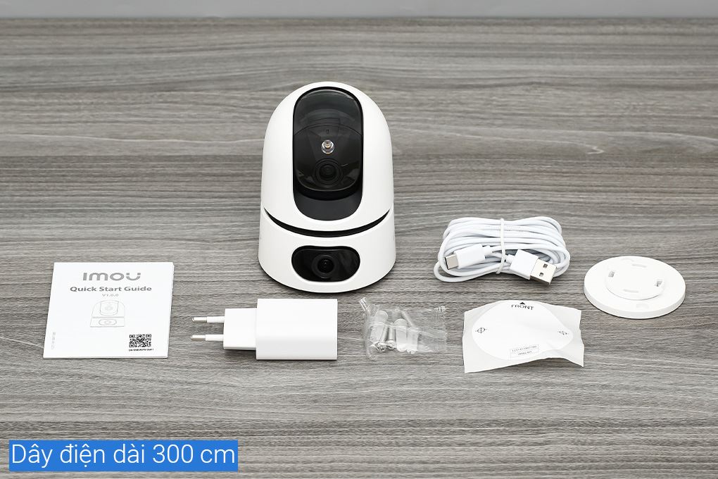 Camera IP 360 Độ 5MP IMOU Ranger Dual IPC-S2XP-10M0WED Màu Trắng