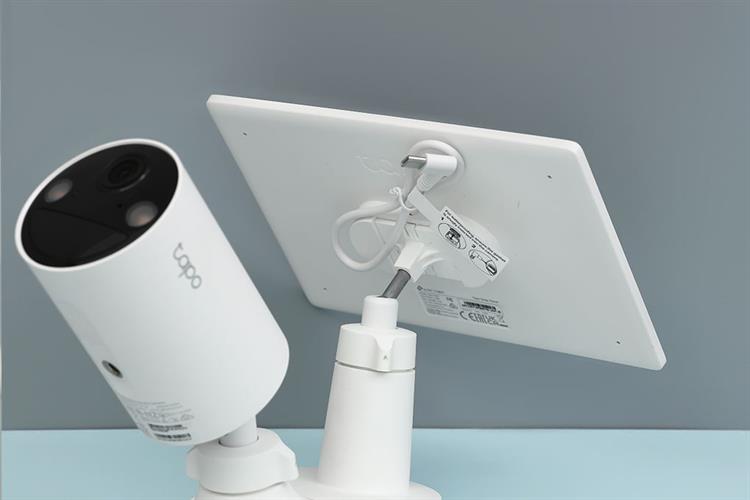 Camera IP Ngoài trời TP-Link Năng Lượng Mặt Trời Tapo C410 Kit Màu Trắng