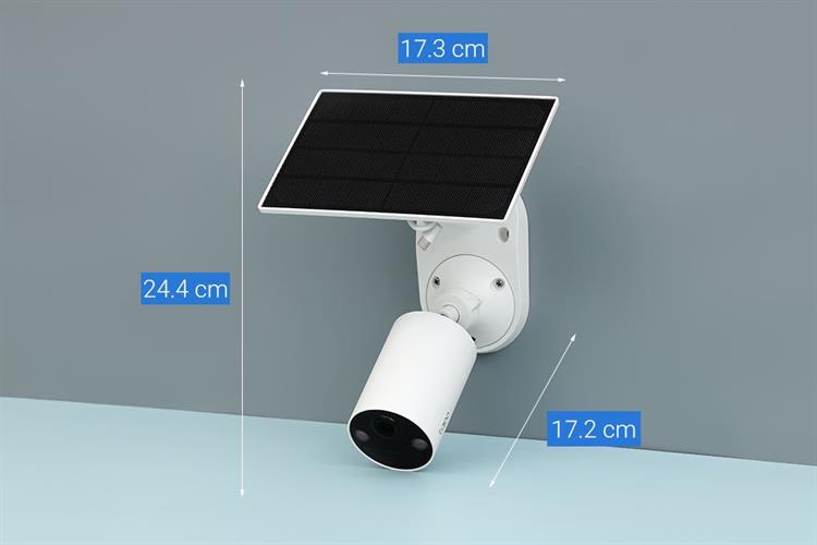 Camera IP Ngoài trời TP-Link Năng Lượng Mặt Trời Tapo C410 Kit Màu Trắng