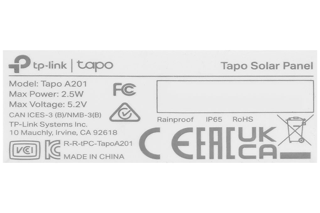 Camera IP Ngoài trời 3MP TP-Link Năng Lượng Mặt Trời Tapo C410 Kit - 17