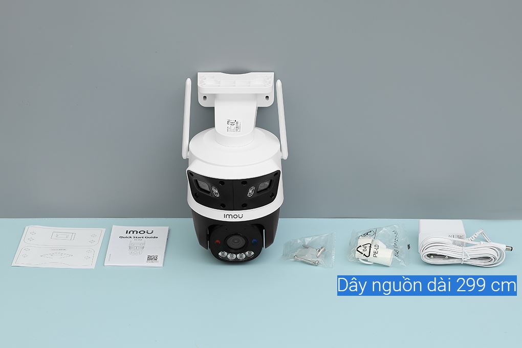 Camera IP Ngoài Trời 360 Độ IMOU Cruiser Triple IPC-S7UP-11M0WED Màu Trắng