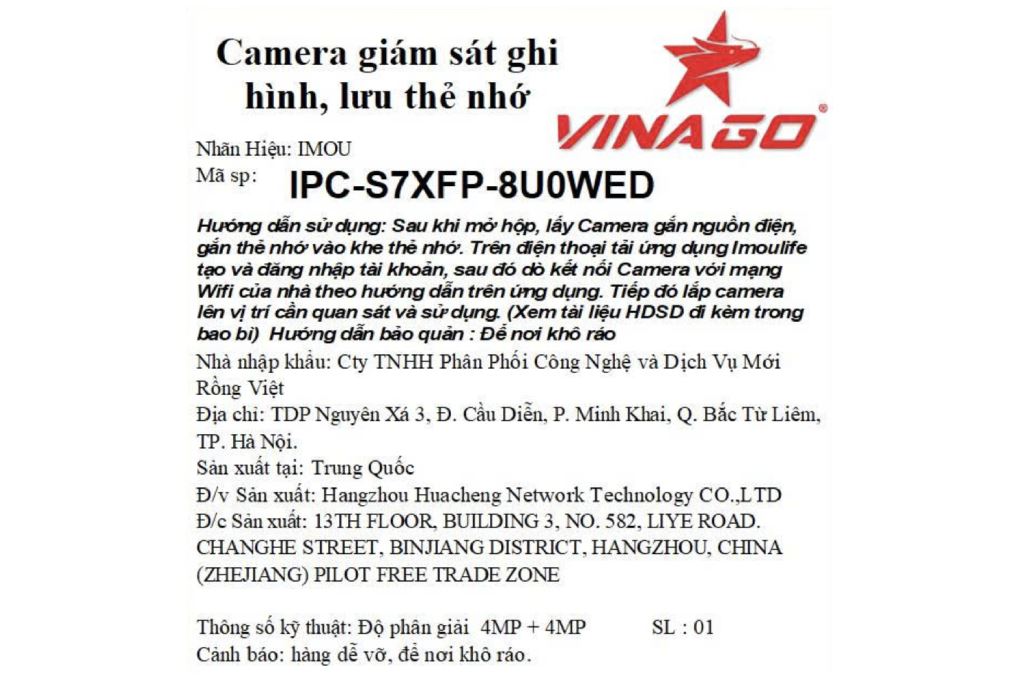 Camera IP Ngoài Trời 360 Độ 4MP IMOU Cruiser Dual 2 Pro IPC-S7XFP-8U0WED - 16
