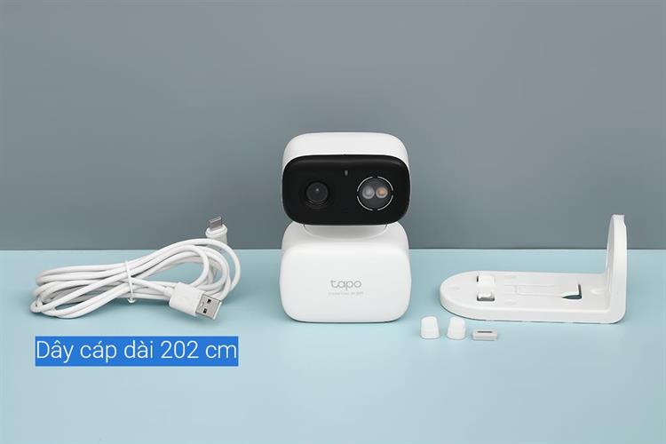 Camera IP Trong nhà và Ngoài trời 360 Độ TP-Link Tapo C216 Màu Trắng