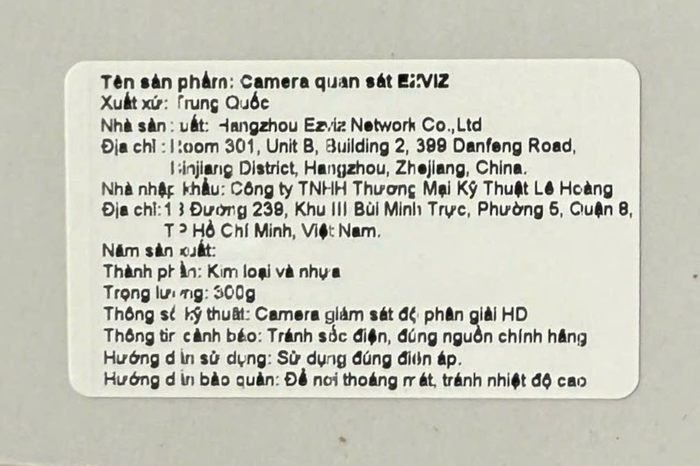 Camera IP Ngoài trời Ezviz AOV 4G Năng Lượng Mặt Trời EB3 Màu Đen
