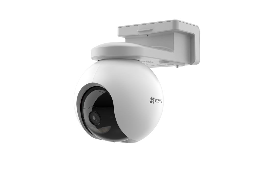 Camera IP Ngoài trời 360 Độ Ezviz 4G Năng Lượng Mặt Trời EB8 Màu Trắng