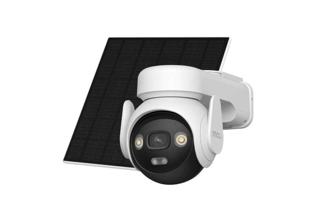 Camera IP Ngoài trời 360 Độ 5MP IMOU AOV PT Wifi 4G Năng Lượng Mặt Trời B7ED-5M0TEA Màu Trắng