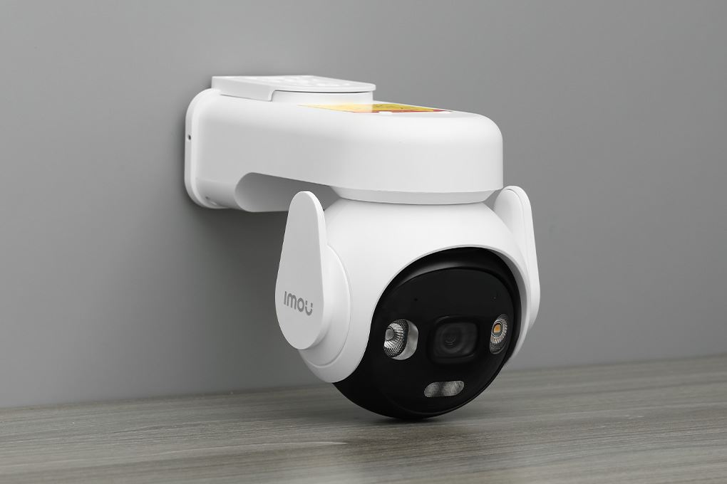 Camera IP Ngoài trời 360 Độ 5MP IMOU AOV PT Wifi 4G Năng Lượng Mặt Trời B7ED-5M0TEA Màu Trắng