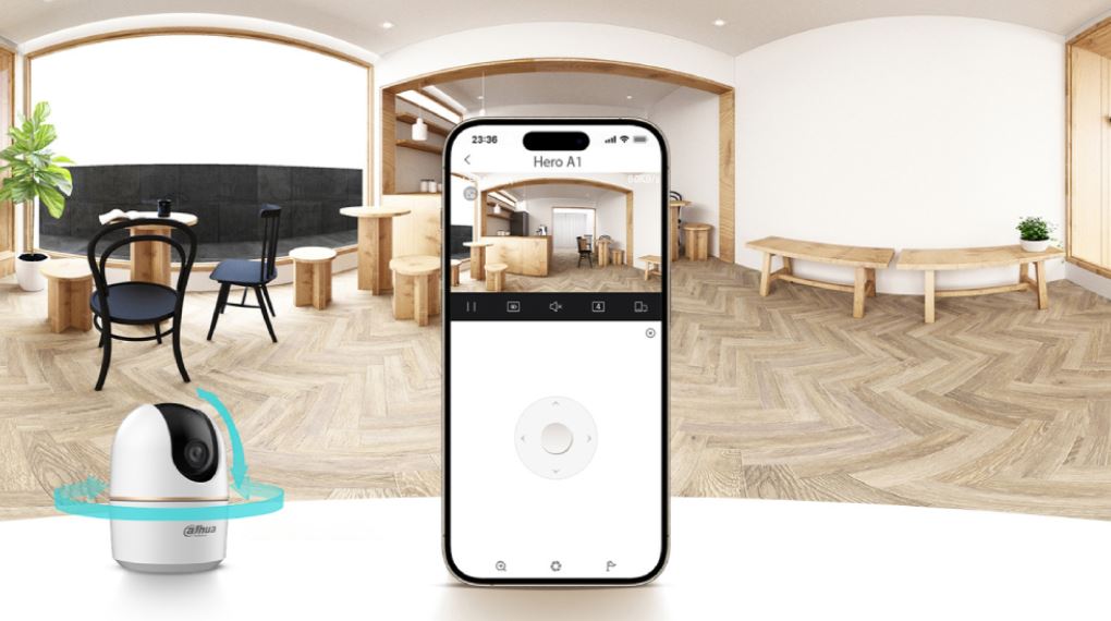 Camera wifi Dahua DH-H3AE quay quét siêu nét chính hãng, giá rẻ