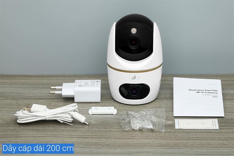 Camera IP 360 Độ Dahua Dual DH-H3D-3F Màu Trắng