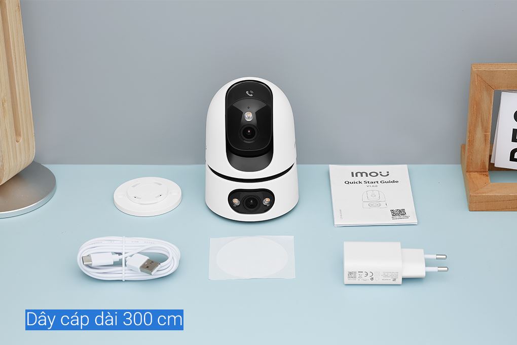 Camera IP 360 Độ IMOU Ranger Dual Pro S2XEP-6M0S Màu Trắng