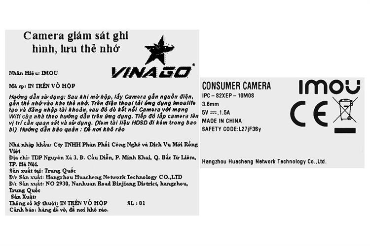 Camera IP 360 Độ IMOU Ranger Dual Pro IPC-S2XEP-10M0S Màu Trắng