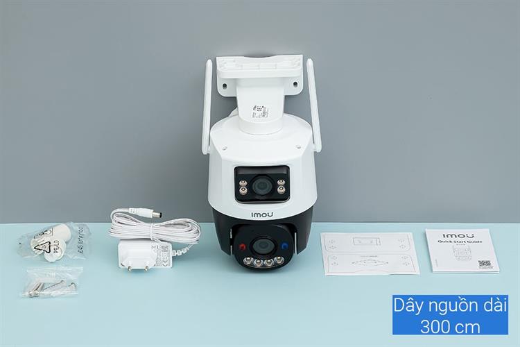 Camera IP Ngoài trời 360 Độ IMOU Cruiser Dual 2 S7XEP-10M0WED Màu Trắng