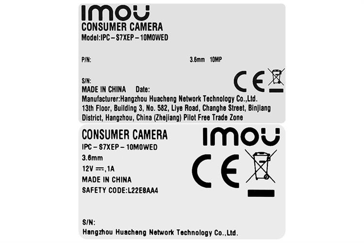 Camera IP Ngoài trời 360 Độ IMOU Cruiser Dual 2 S7XEP-10M0WED Màu Trắng