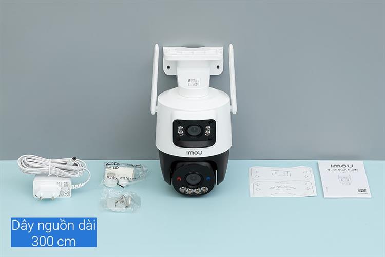 Camera IP Ngoài trời 360 Độ IMOU Cruiser Dual 2C 4G S7XCP-6M1TED Màu Trắng