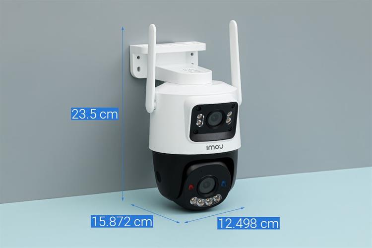 Camera IP Ngoài trời 360 Độ IMOU Cruiser Dual 2C 4G S7XCP-6M1TED Màu Trắng