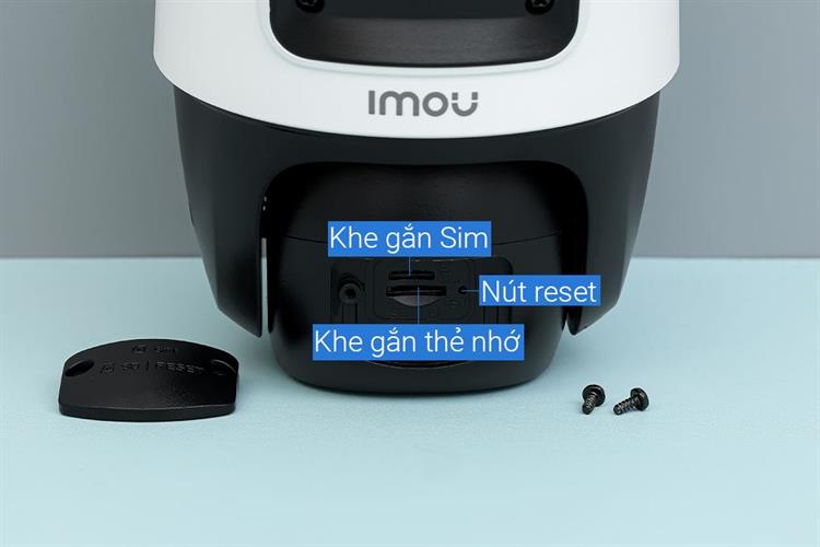 Camera IP Ngoài trời 360 Độ IMOU Cruiser Dual 2C 4G S7XCP-6M1TED Màu Trắng