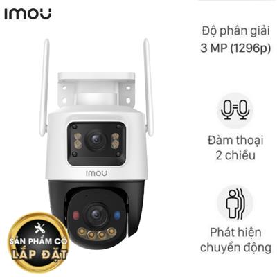 Camera IP Ngoài trời 360 Độ IMOU Cruiser Dual 2C 4G S7XCP-6M1TED
