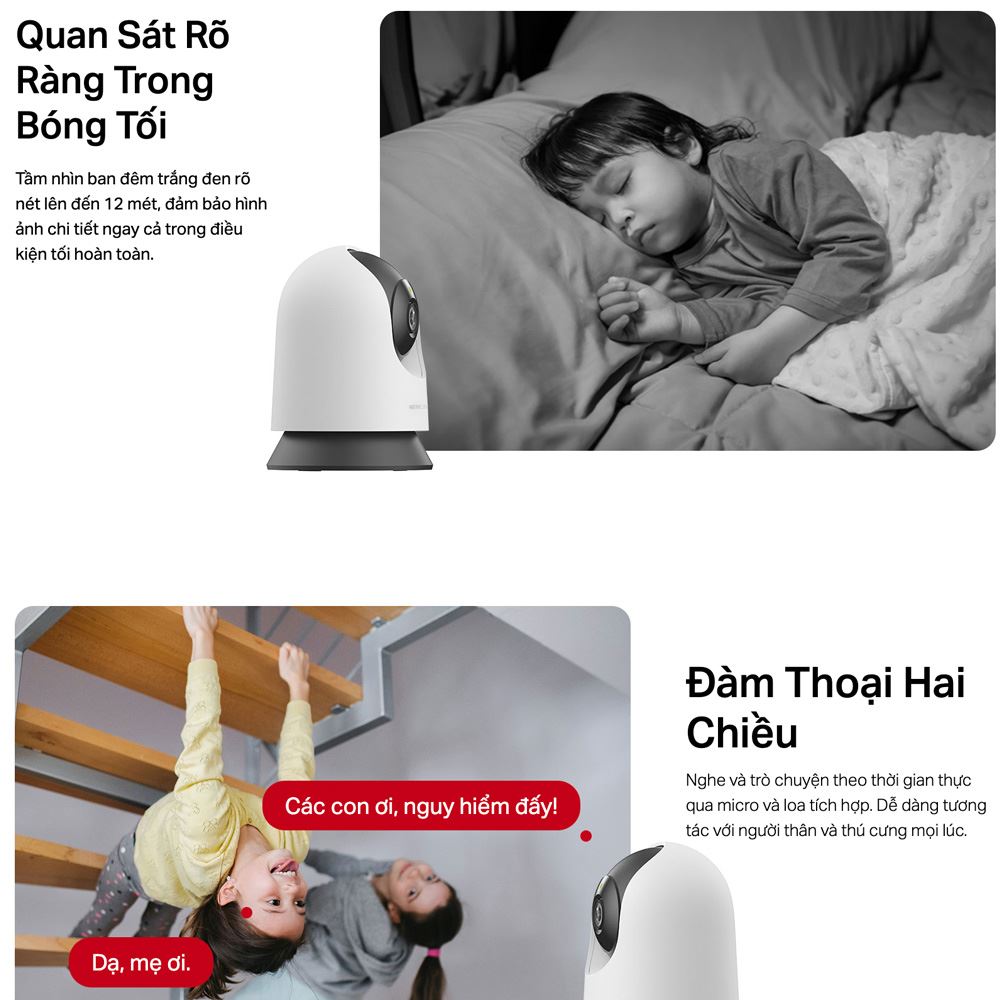 Camera IP 360 Độ 2MP Mercusys MC200 - 5