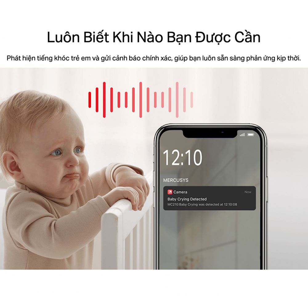 Camera IP 360 Độ 3MP Mercusys MC210 - 5