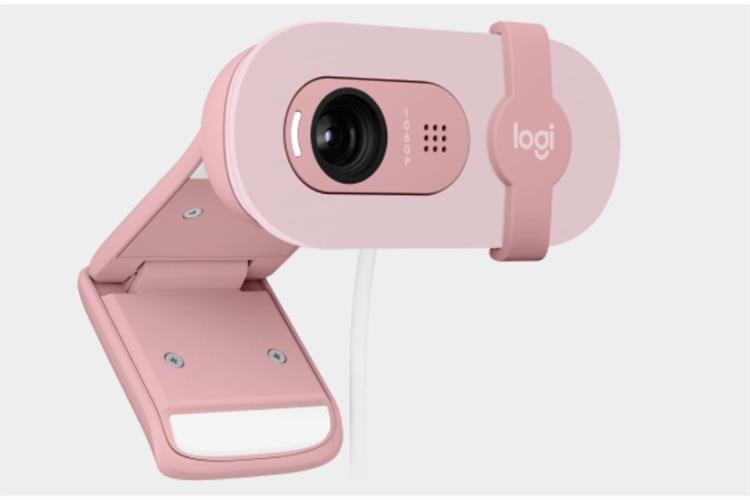 Webcam Logitech Brio 100 Full HD Màu Hồng