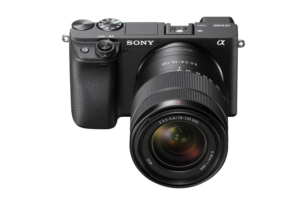 Máy ảnh kỹ thuật số Sony Alpha 6400 ILCE-6400M/BAP2 (Kèm lens E 18-135 mm) Màu Đen