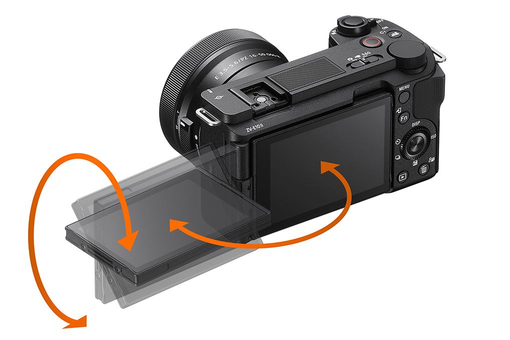Máy ảnh Vlog Sony ZV-E10M2K (Kèm lens E 16-50 mm) Màu Đen
