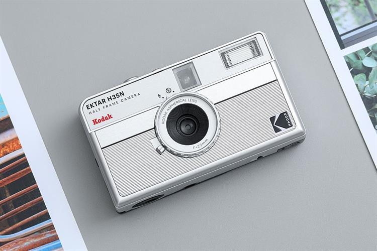 Máy ảnh Film Kodak H35N Màu Bạc
