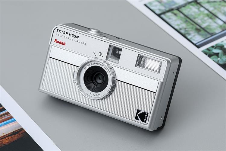 Máy ảnh Film Kodak H35N Màu Bạc