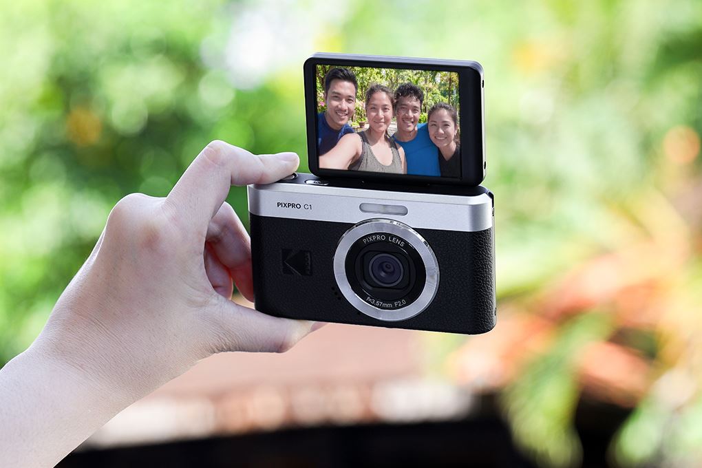 Máy ảnh kỹ thuật số Kodak C1 Màu Đen - Bạc