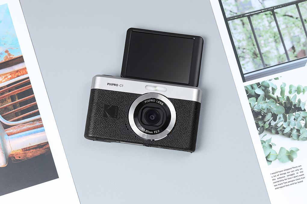 Máy ảnh kỹ thuật số Kodak C1 Màu Đen - Bạc