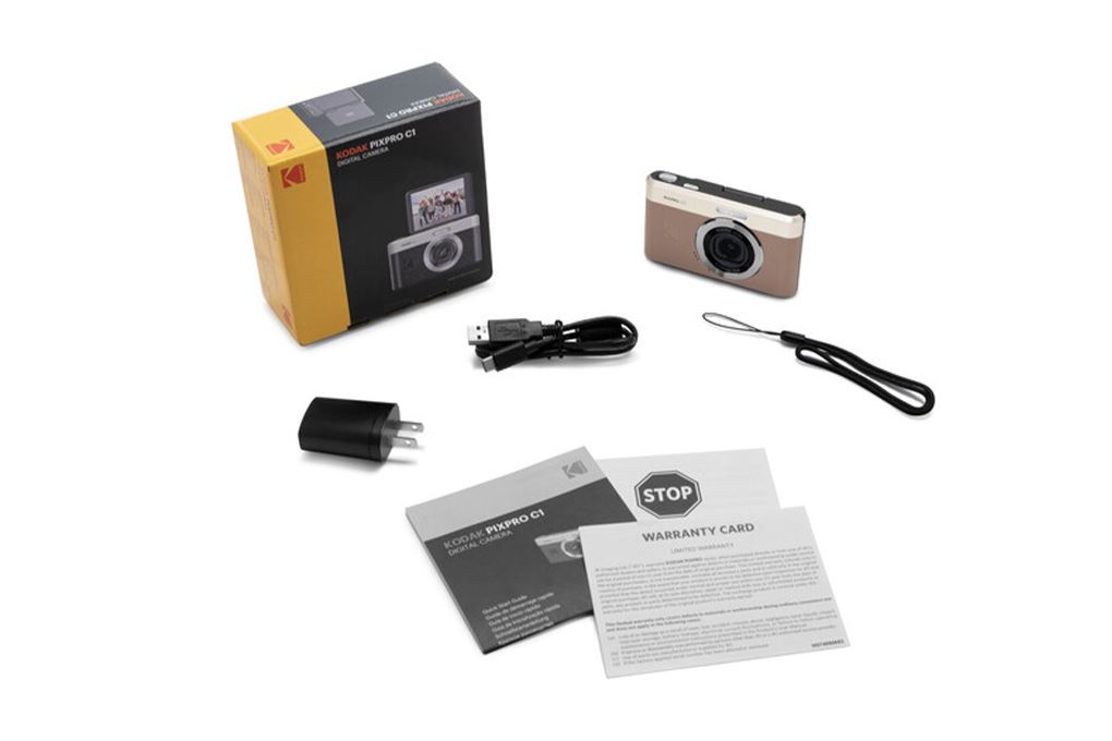 Máy ảnh kỹ thuật số Kodak C1 Màu Nâu