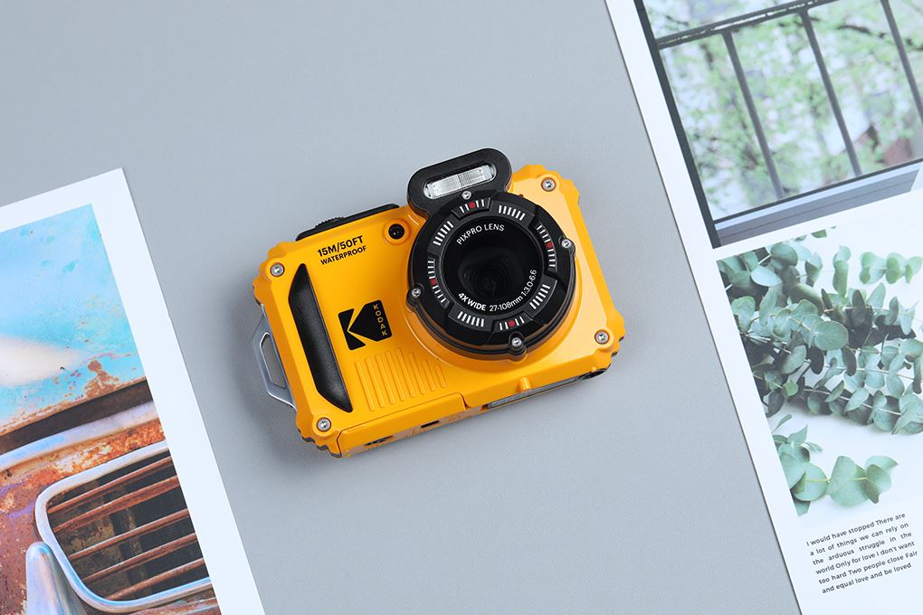 Máy ảnh kỹ thuật số chống nước Kodak WPZ2 Màu Vàng