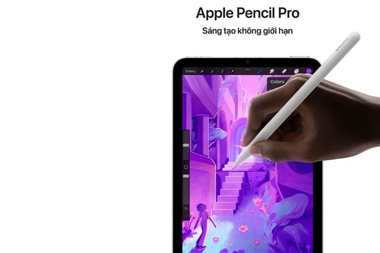 Máy tính bảng iPad mini 7 5G 512GB Màu Đen - Xám