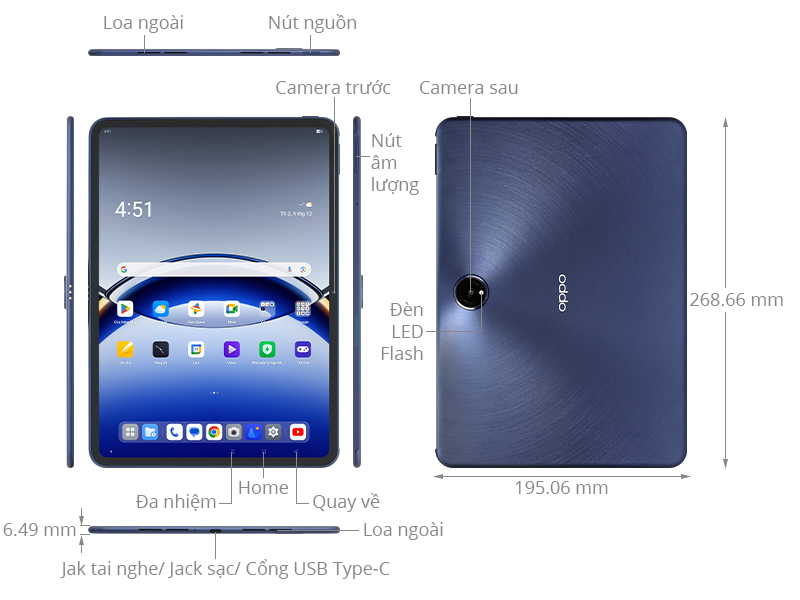 OPPO Pad 3 Pro 12GB/256GB