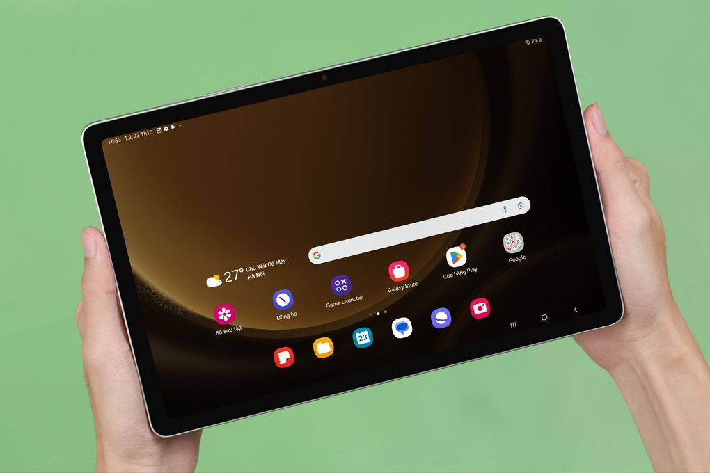 Máy tính bảng Samsung Galaxy Tab S9 FE 5G 8GB/256GB Màu Bạc