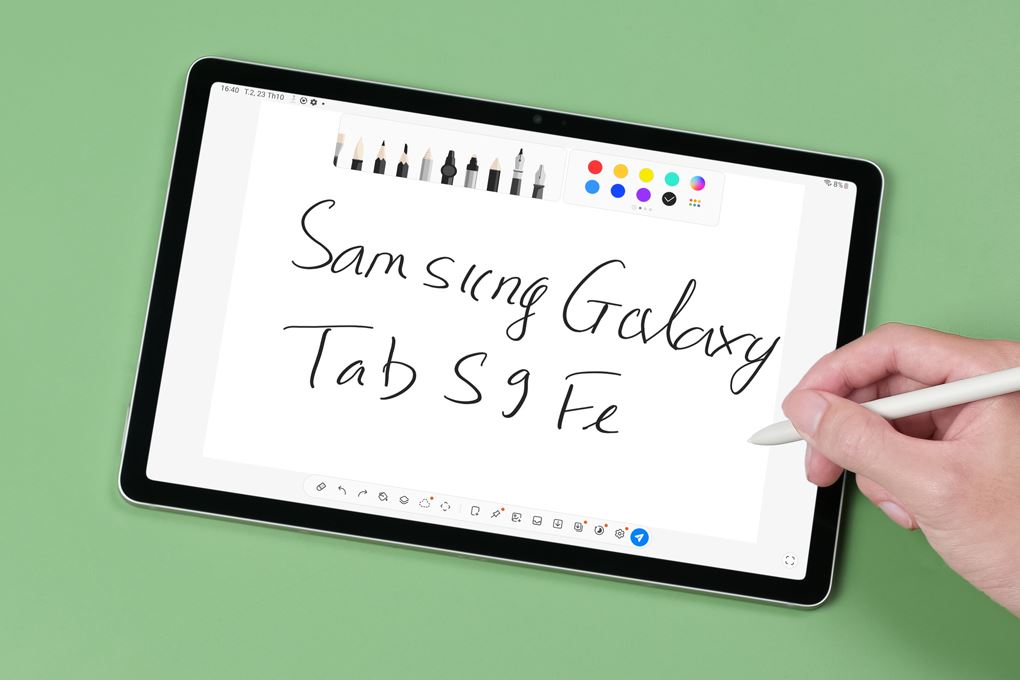 Máy tính bảng Samsung Galaxy Tab S9 FE 5G 8GB/256GB Màu Bạc