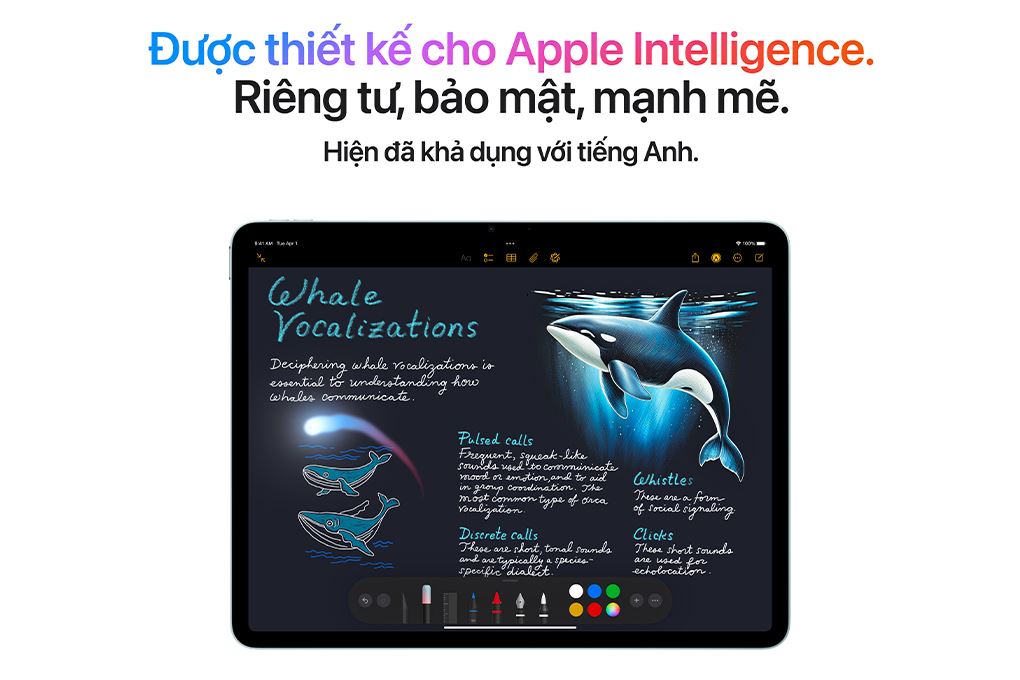 Máy tính bảng iPad Air M3 11 inch WiFi 256GB Màu Đen - Xám