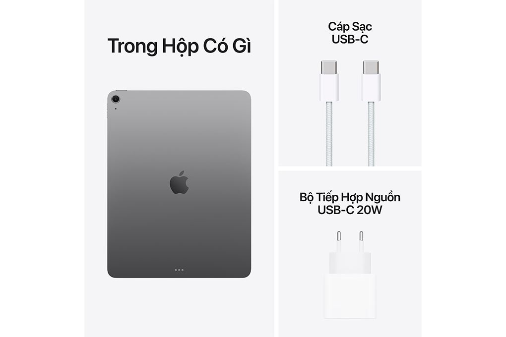 Máy tính bảng iPad Air M3 13 inch WiFi 128GB Đen - Xám - 10