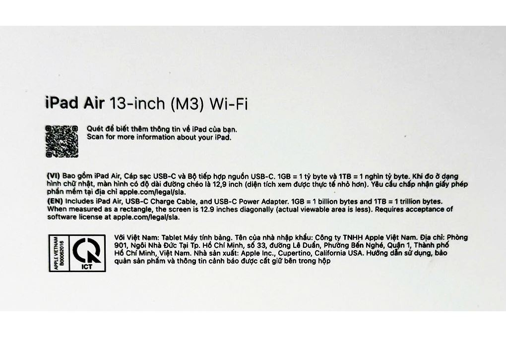 iPad Air M3 13 inch WiFi 512GB - 37