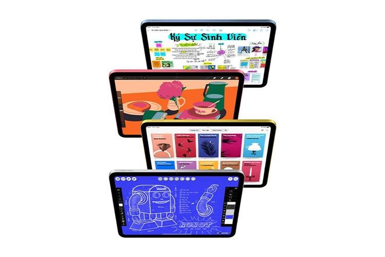 Máy tính bảng iPad A16 5G 512GB Màu Xanh Dương