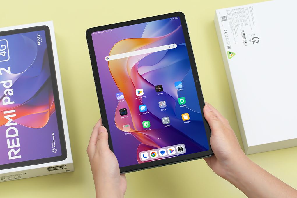 Máy tính bảng Xiaomi Redmi Pad 2 4G 4GB/128GB Màu Xanh lá