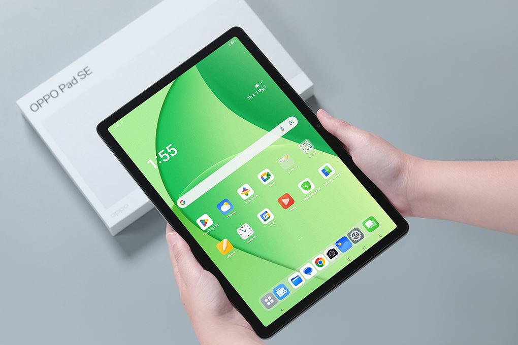 Máy tính bảng OPPO Pad SE 4G 4GB/128GB Màu Bạc