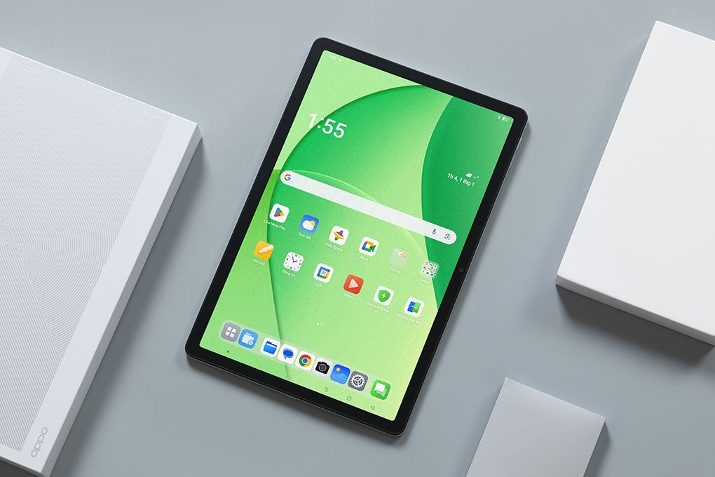 Máy tính bảng OPPO Pad SE WiFi màn hình nhám 4GB/128GB Màu Bạc