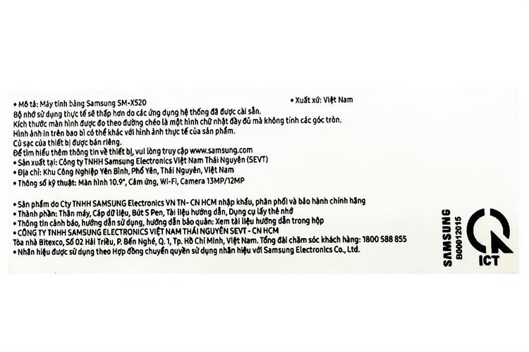 Máy tính bảng Samsung Galaxy Tab S10 FE 5G 12GB/256GB Màu Xanh Dương